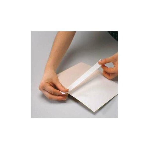 Rouleau Film encadrement coin de livre 2 cm x 50 m Blanc FILMOLUX