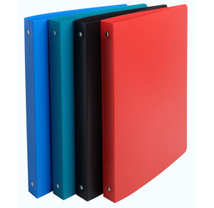 Class. PP A4 Uni 4anx 20mm Ass. x 5 EXACOMPTA