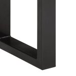 vidaXL Banc 160 cm bois de récupération massif et acier