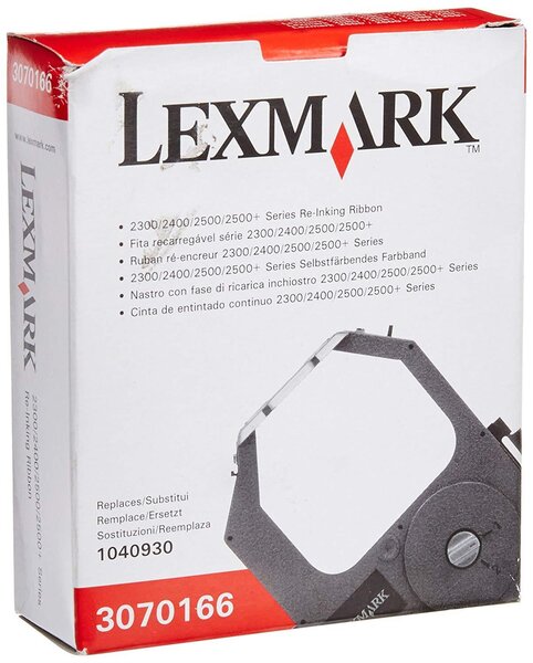 Ruban original 3070166 / ex 11a3540 pour 23xx/24xx nylon noir lexmark