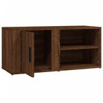 vidaXL Meubles TV 2 Pièces Chêne marron 80x31 5x36 cm Bois d'ingénierie