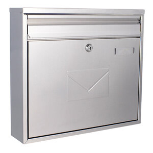 Profirst mail pm 460 boîte aux lettres argentée