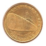 Mini médaille monnaie de paris 2007 - la cité de la mer (le redoutable)