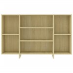 vidaXL Buffet chêne sonoma 120x30x75 cm bois d'ingénierie