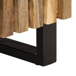 vidaXL Armoire de salle de bain 38x34x58 cm bois manguier massif brut