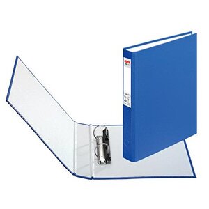 Classeur 2 anneaux maX.file A5 Dos de 40 mm Bleu HERLITZ