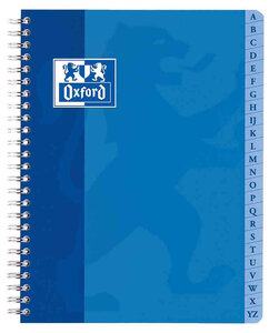Carnet répertoire 90g spirale 17 x 22 cm 5x5 100 pages OXFORD
