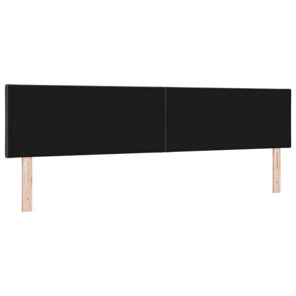 vidaXL Tête de lit Design en Blocs de Diamants Brun Foncé 200 cm Tissu