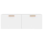 vidaXL Armoire murale Blanc 100x36 5x35 cm Bois d'ingénierie