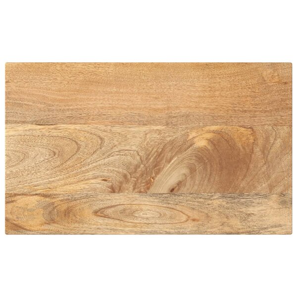 vidaXL Dessus de table 60x40x2 5 cm rectangulaire bois massif manguier