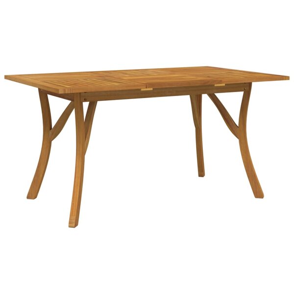 vidaXL Table de jardin 150x90x75 cm Bois d'acacia solide