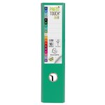 Classeur À Levier Prem'touch Intérieur Et Extérieur En Polypropylène - Dos 80mm - A4 Maxi - Vert - X 10 - Exacompta