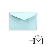 Lot de 1000 Enveloppes ELECTIONS 90x140 mm - bleu 80 g