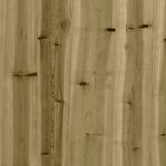 vidaXL Jardinière 80x80x23 cm bois de pin imprégné