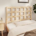 vidaXL Tête de lit 140 5x4x100 cm Bois massif de pin