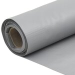 vidaXL Écran d'intimité de balcon gris 300x90 cm PVC