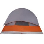 vidaXL Tente familiale 6 personnes orange imperméable