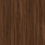 vidaXL Meuble TV mural Chêne marron 40x34 5x100 cm