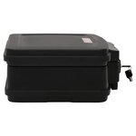 vidaXL Coffre-fort noir 44x37x16 5 cm
