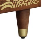 vidaXL Table basse 80x50x40 cm en bois de mangue massif