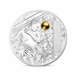 Pièce de monnaie 10 euro France 2016 argent BE – UEFA football (tête)