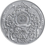 Pièce de monnaie en argent 10 dollars g 155.5 (5 oz) millésime 2023 land of freedom ukraine fight for freedom