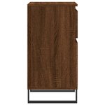 vidaXL Buffet chêne marron 40x35x70 cm bois d'ingénierie