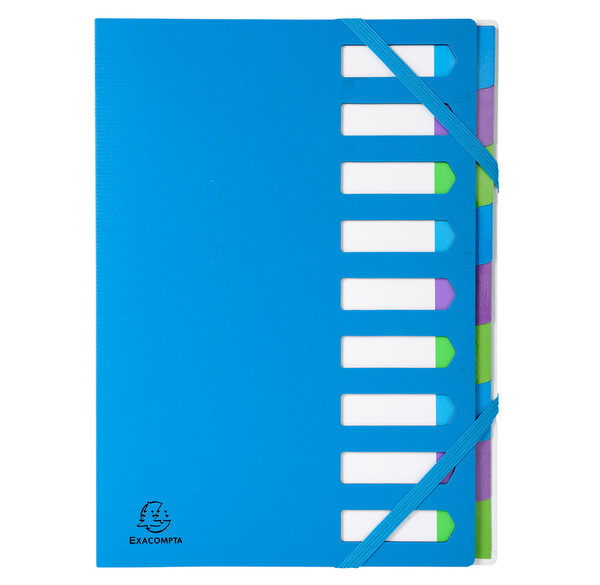Trieur Harmonika 9comp. CAMPUS NEON ass. EXACOMPTA