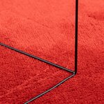 vidaXL Tapis OVIEDO à poils courts rouge 100x200 cm