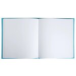 Livre D'or 140 Pages Tranche Or Plum' - Turquoise - Exacompta