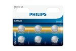 Philips piles cr2032 x6