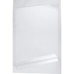 Porte-visuel Droit Vertical A4 - Cristal - X 20 - Exacompta