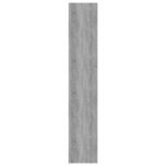 vidaXL Bibliothèque/Séparateur de pièce Sonoma gris Bois d'ingénierie
