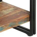 vidaXL Bibliothèque 5 niveaux 140x30x180cm Bois solide de récupération