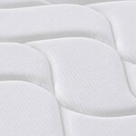 vidaXL Matelas à ressorts ensachés dureté moyenne 90x190 cm