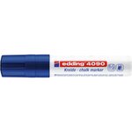 Marqueur craie liquide 4090 bleu 4-15 mm EDDING
