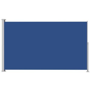 Vidaxl auvent latéral rétractable de patio 200x300 cm bleu