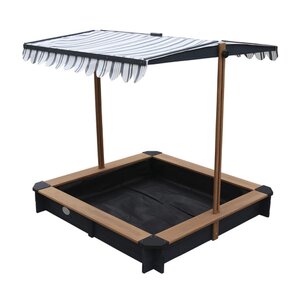 AXI Lily Bac a sable avec toit Anthracite Marron