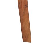 vidaXL Chaises de bar lot de 2 cuir véritable et bois d'acacia solide