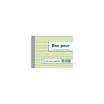 Manifold Bon Pour 10 5x13 5cm 50 Feuillets Dupli Autocopiants - Motif  - X 10 - Exacompta