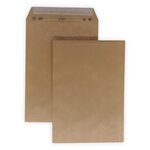 Lot de 10 enveloppes pochettes a4 papier kraft marron 229 x 324 mm