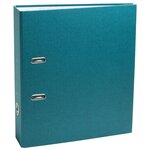 Classeur À Levier Prem'touch Officebyme Dos 80mm - Bleu Canard - X 10 - Exacompta