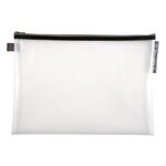 Pochette À Fermeture Éclair En Plastique Souple - Couleurs Assorties - X 10 - Exacompta