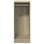 vidaXL Garde-robe chêne sonoma 48x41x102 cm bois d'ingénierie