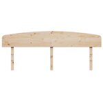 vidaXL Tête de lit 200 cm bois massif de pin