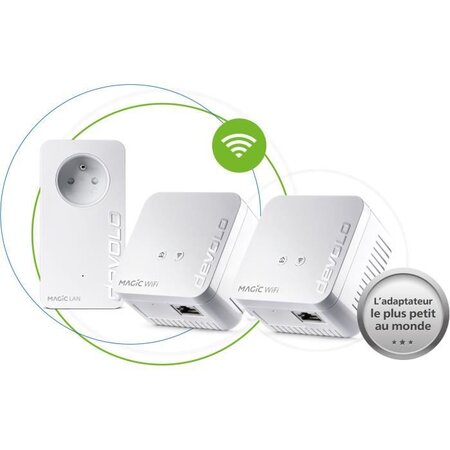 DEVOLO CPL Magic 1 WiFi mini Extension - 1200 Mbit/s - La Poste
