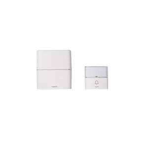 Kit carillon radio sans fils Legrand sérénité simple à piles  094270