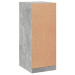 vidaXL Garde-robe gris béton 48x41x102 cm bois d'ingénierie