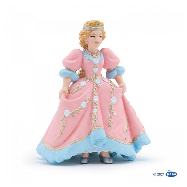 Robe de bal rose et bleue de la Princesse Papo - Monde Enchanté