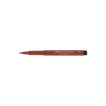 Feutre pitt artist pen brush rouge indien x 10 faber-castell